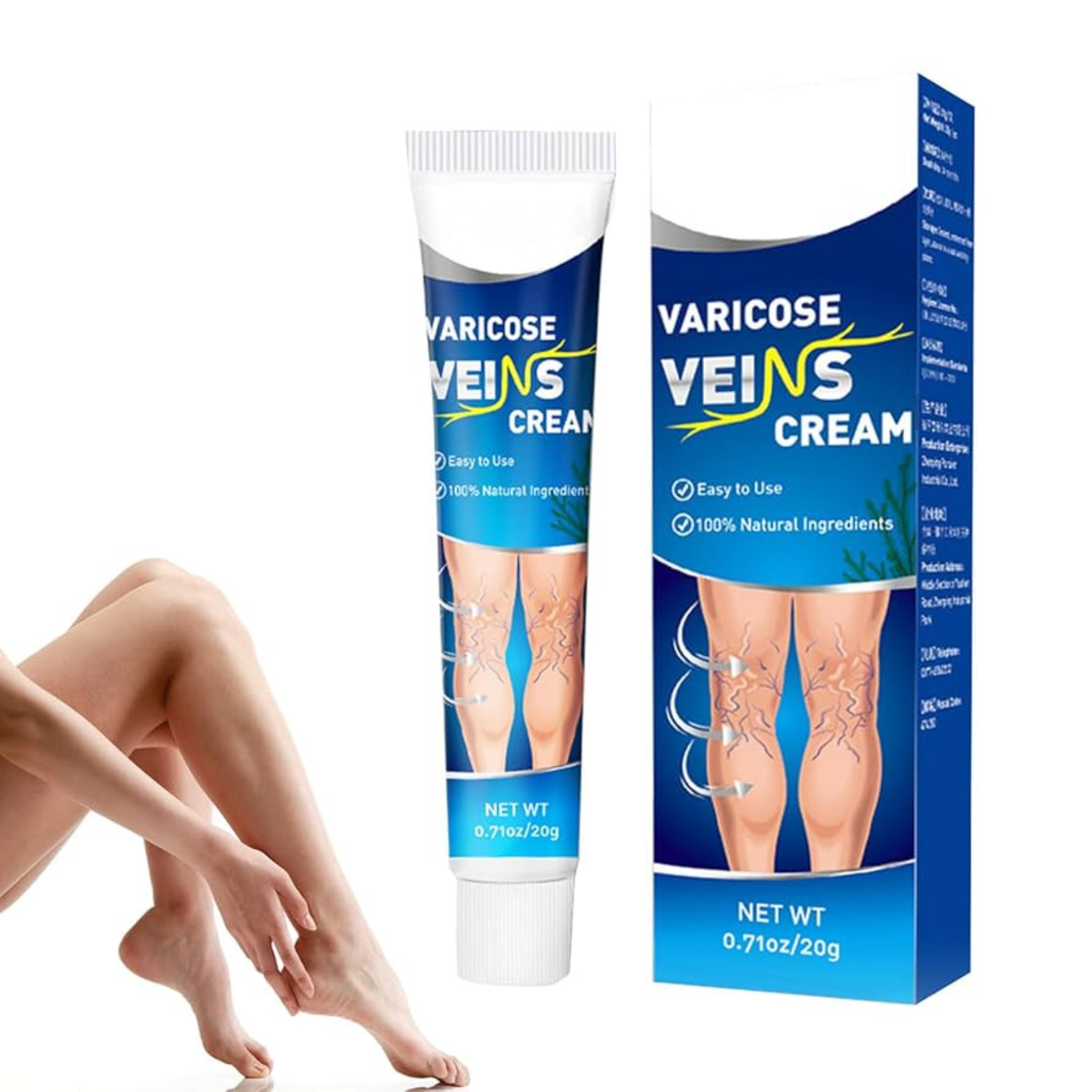 Varicose Vein™ Crema reductora de varices alivia el peso y cansancio en piernas mejorando circulación visible desde la primera semana sin procedimientos invasivos.